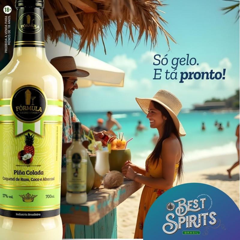 Fabricante de coquetel alcoólico em harmonia